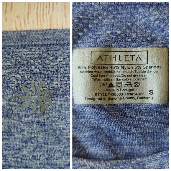 Athleta Fastest Track Seamless Short Sleeve Tee sz S - Picture 12 of 12